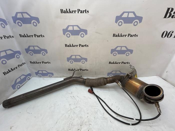 Voorpijp + katalysator van een Audi A3, Auto-onderdelen, Uitlaatsystemen, Audi, Gebruikt