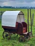 Mooie bokkenkar bokkenwagen mini huifkar, Dieren en Toebehoren, Rijtuigen en Koetsen, Zo goed als nieuw, Overige typen
