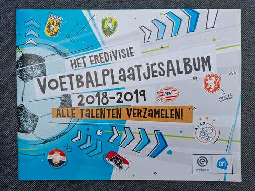 Het Eredivisie voetbalplaatjesalbum 2018-2019 (compleet), Hobby en Vrije tijd, Stickers en Plaatjes, Zo goed als nieuw, Ophalen of Verzenden