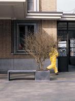 Domani Zinc IN-OUT bench fraaie plantenbak tuinbank, Tuin en Terras, Ophalen, 100 cm of meer, Zo goed als nieuw, Metaal