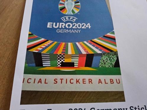 Topps Euro 2024 Germany Stickers, Verzamelen, Sportartikelen en Voetbal, Zo goed als nieuw, Poster, Plaatje of Sticker, Buitenlandse clubs