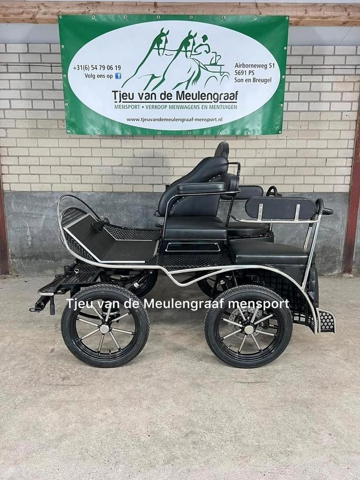 2 jaar jonge German "16 inch koets Tjeu van de Meulengraaf, Dieren en Toebehoren, Rijtuigen en Koetsen, Zo goed als nieuw, Paard