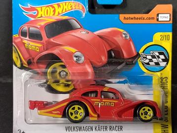 Volkswagen VW kafer Racer momo Red 1:64 3inch Hotwheels Pol 