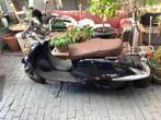 Scooter grande retro zwart, Gebruikt, Maximaal 25 km/u, Ophalen, Overige merken