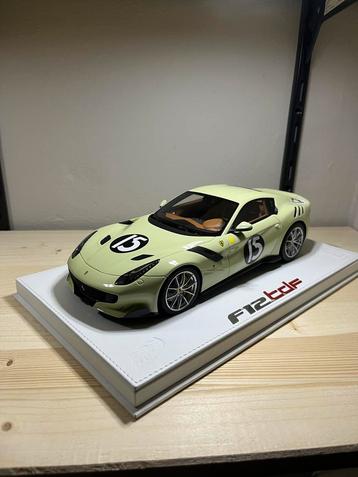 BBR RACELINE Ferrari F12 TDF Verde Palido #15 beschikbaar voor biedingen
