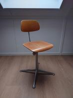Vintage Friso Kramer Tekenstoel, Huis en Inrichting, Ophalen, Gebruikt, Bruin, Bureaustoel