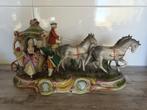 Grafenthal Porseleinen Paarden met koets, Ophalen of Verzenden