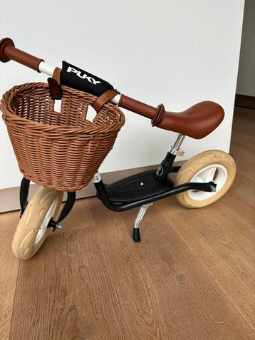 Pucky loopfiets met mandje