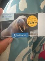 Kortingscoupon voor Dolfinarium 19,95 ipv 36,45 euro, Tickets en Kaartjes, Eén persoon