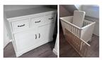 Set commode + ledikant - Merk Kidsmill Savigno - hout wit, Ophalen, Gebruikt, Jongetje of Meisje