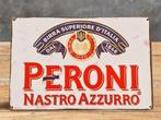 PERONI BIER Metalen Bord Reclamebord Retro pub bar reclame, Verzamelen, Biermerken, Verzenden, Nieuw, Reclamebord, Plaat of Schild