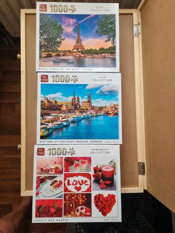 King Puzzel 1000 Stukjes beschikbaar voor biedingen