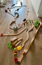 Houten treinbaan Brio en IKEA, Kinderen en Baby's, Speelgoed | Houten speelgoed, Ophalen, Zo goed als nieuw, Overige typen
