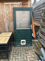 Hardhouten achterdeur gebruikt, Ophalen, Gebruikt, 80 tot 100 cm, Minder dan 200 cm