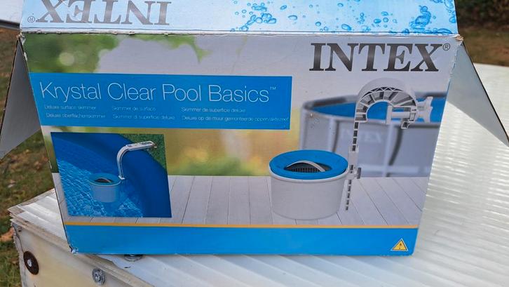 Intex Krystal Clear Zwembad Skimmer, Tuin en Terras, Zwembad-toebehoren, Zo goed als nieuw, Skimmer, Ophalen of Verzenden