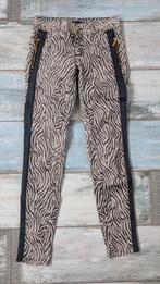 Zebraprint Broek - Maat W24, Beige, Ophalen of Verzenden, Maat 34 (XS) of kleiner, Lang