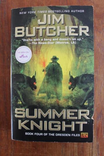Jim Butcher - Summer Knight Dresden Files #4 (occult magic) beschikbaar voor biedingen