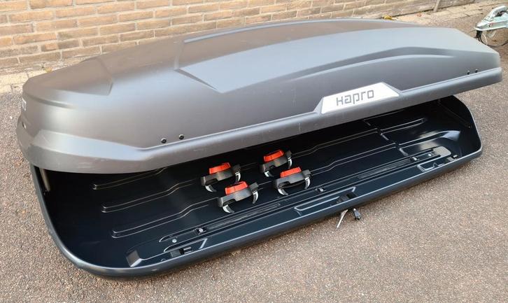 Zeer mooie NIEUWSTE Hapro Trivor 560 PF dakkoffer skibox, Auto diversen, Dakkoffers, Zo goed als nieuw, Ophalen of Verzenden