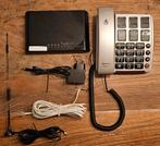 Amplicomms GTEL40 Telefoon met Easysaver gateway - compleet, Ophalen of Verzenden, Gebruikt, 1 handset, Stralingsarm