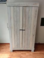 witte kast van steigerhout, Kinderen en Baby's, Kinderkamer | Commodes en Kasten, Ophalen, Gebruikt, 105 cm of meer, 100 cm of meer