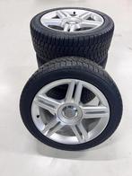 Audi alu velgen met winterbanden 235/45R17, Ophalen, Gebruikt, Banden en Velgen, 17 inch