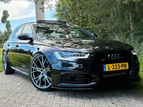 Audi A6 S6 4.0 V8 520PK Quattro MTM I AKRA I CARBON RS6, Auto's, Audi, Bedrijf, S6, 4x4, ABS, Adaptieve lichten, Adaptive Cruise Control