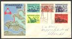 Nederland FDC E38 Met Adres, Deltawerken 1959, Postzegels en Munten, Ophalen of Verzenden, Beschreven, Nederland