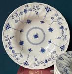 Churchill Georgian Finlandia set van 6 vintage diepe borden, Verzenden, Porselein, Overige stijlen, Bord(en)