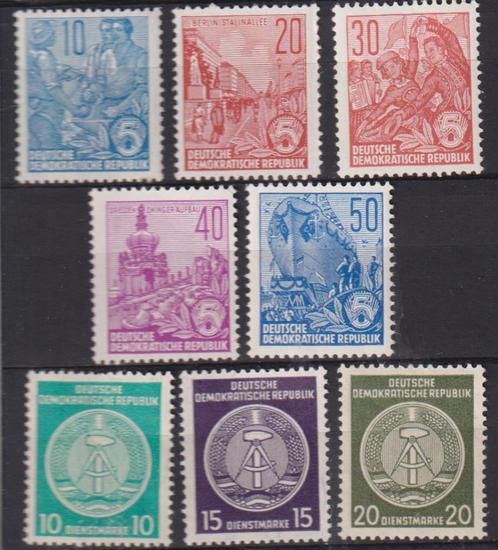 DDR 8x, Postzegels en Munten, Postzegels | Europa | Duitsland, Postfris, DDR, Ophalen of Verzenden