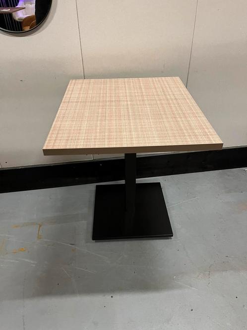 Horeca eettafel melamine 60x70 cm, Antiek en Kunst, Antiek | Meubels | Tafels, Ophalen of Verzenden