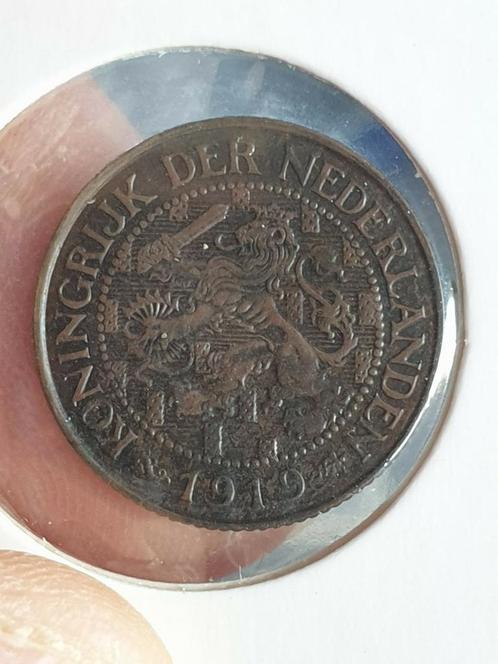 1 cent 1919 nr.3 (04), Postzegels en Munten, Munten | Nederland, 1 cent, Koningin Wilhelmina, Ophalen of Verzenden