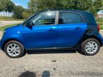 Smart ForFour 1.0 71pk S&S 2015 Blauw, Auto's, Smart, Start-stop-systeem, Origineel Nederlands, 24 km/l, Handgeschakeld