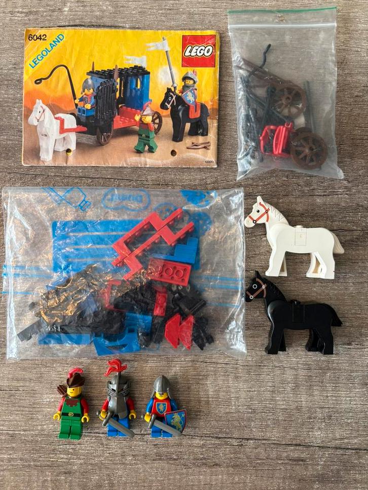 Lego castle 6042 - compleet + boekje, Kinderen en Baby's, Speelgoed | Duplo en Lego, Zo goed als nieuw, Ophalen of Verzenden