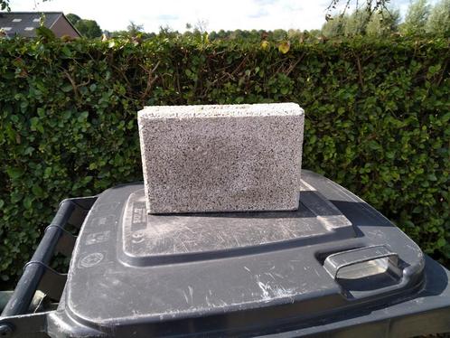Betonblokken / Lijmblokken, Doe-het-zelf en Verbouw, Metselstenen, Gebruikt, Beton, Ophalen
