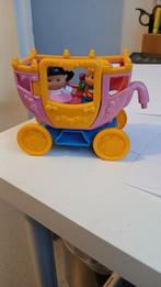 Little People  koetsje met poppetjes en zonder paardje, Ophalen of Verzenden, Zo goed als nieuw, Speelset