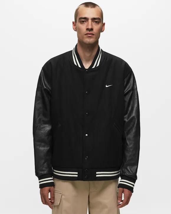 Nike Authentics varsity jacket maat S, Kleding | Heren, Jassen | Winter, Nieuw, Maat 46 (S) of kleiner, Zwart, Ophalen of Verzenden