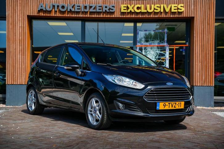 Ford Fiesta 1.0 Titanium Airco Navigatie Cruise 5 Deurs, Auto's, Ford, Bedrijf, Te koop, Fiësta, ABS, Airbags, Airconditioning