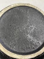 Grote Fat Lava Vaas ? 1960, Zwart, Aardewerk of Porselein, Ophalen of Verzenden, Zo goed als nieuw