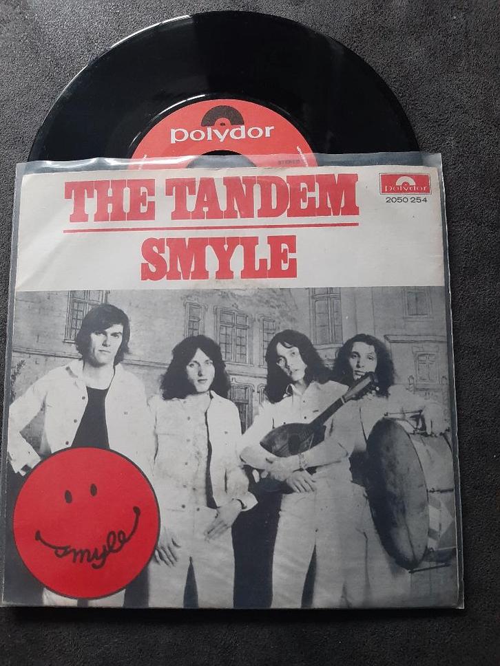 SMYLE - THE TANDEM, Cd's en Dvd's, Vinyl Singles, Zo goed als nieuw, Single, Pop, 7 inch, Ophalen of Verzenden