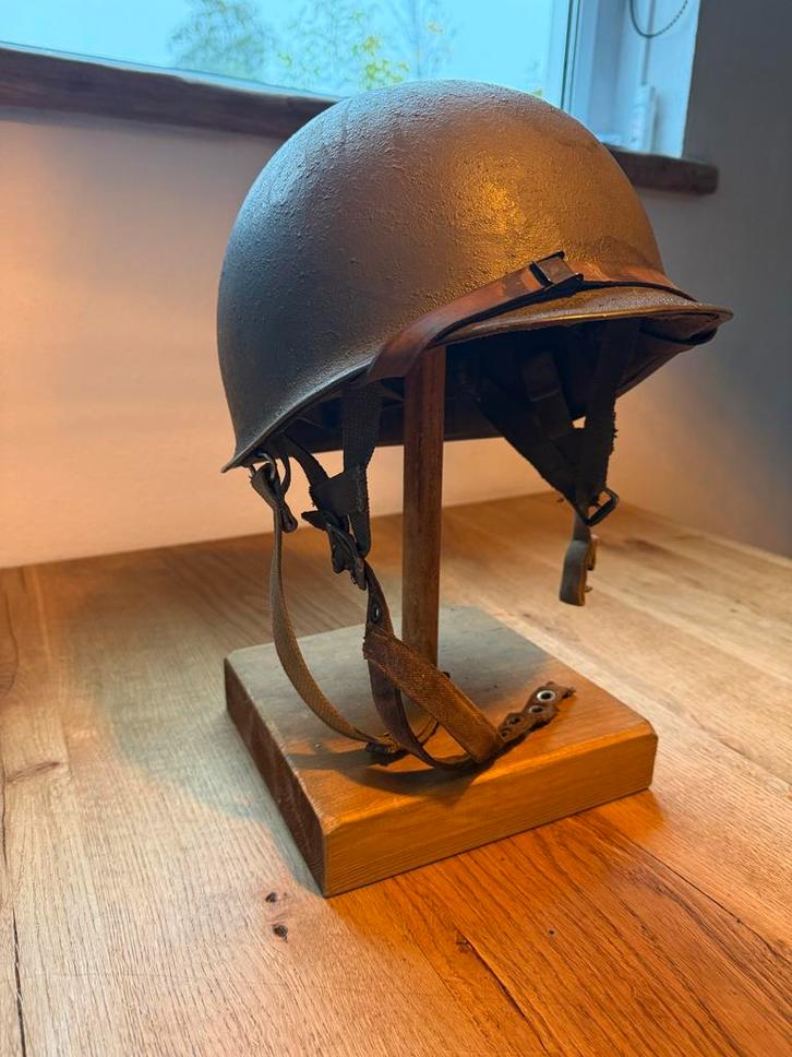 WW2 US Para Airborne Helm - Replica, Verzamelen, Militaria | Algemeen, Overige soorten, Helm of Baret, Amerika, Verzenden