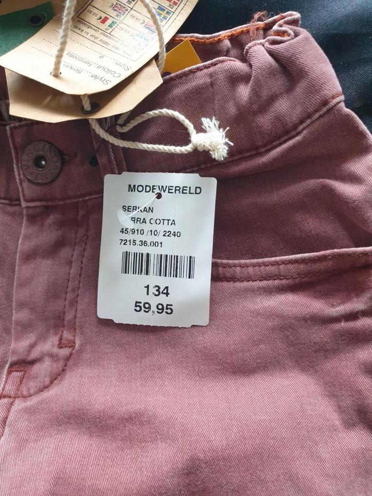 Vingino spijkerbroek 134 nieuw, Kinderen en Baby's, Kinderkleding | Maat 134, Nieuw, Jongen, Broek, Ophalen of Verzenden