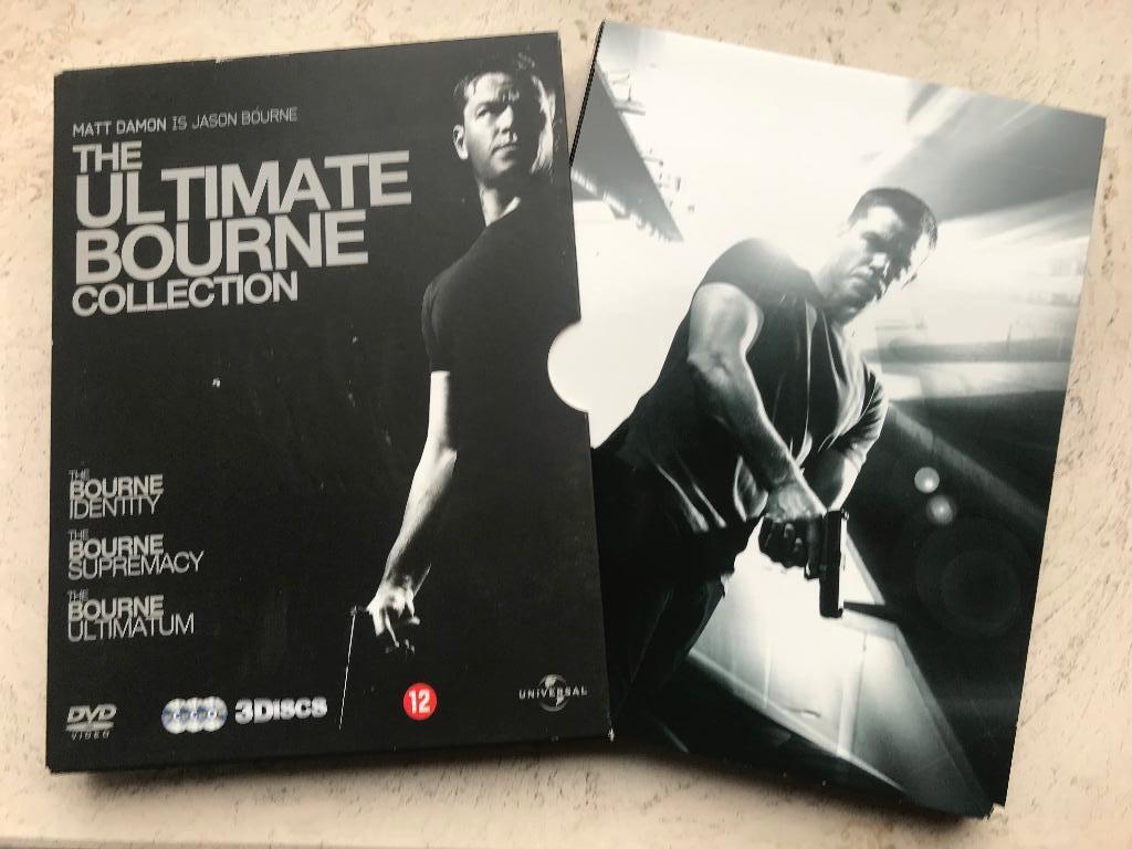 The Ultimate Bourne Collection ( 3 DVD Box ) Jason Bourne, Boxset, Actie, Ophalen of Verzenden, Zo goed als nieuw