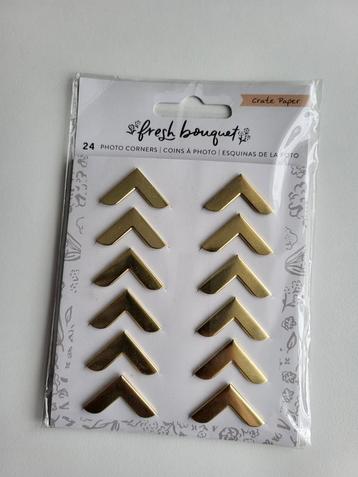 Crate Paper Metal Gold Photo Corners Fresh Bouquet #373186 beschikbaar voor biedingen