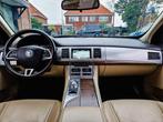 Jaguar XF 3.0D AUTOM VOL LEDER NAVI LED 20 INCH-LMV PDC ETC, Auto's, Jaguar, Automaat, Euro 5, Achterwielaandrijving, Gebruikt