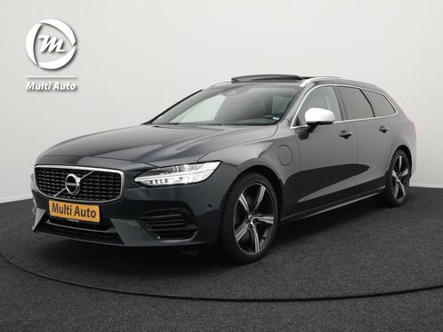 Volvo V90 T8 AWD R-Design Plug In Hybrid 394pk PHEV | Panoda, Auto's, Volvo, Bedrijf, Te koop, V90, 4x4, ABS, Adaptive Cruise Control