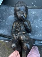 Oud beeldje van jongen met konijn, Antiek en Kunst, Ophalen