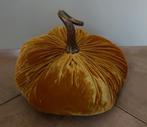 Velours Pompoen Herfstdecoratie - 30cm, Ophalen of Verzenden, Zo goed als nieuw