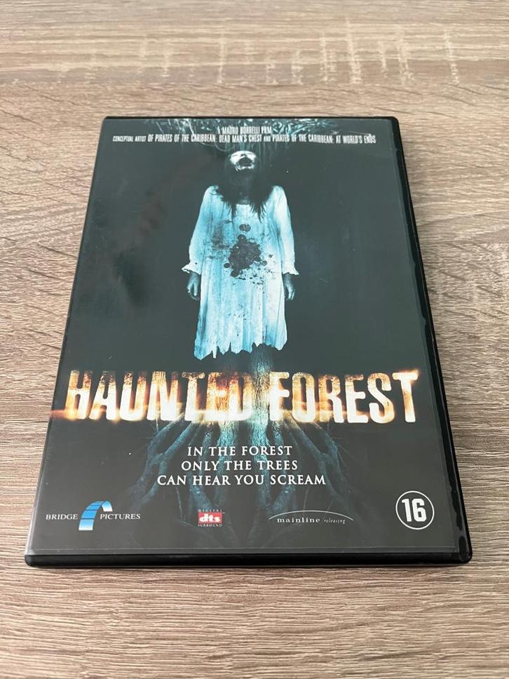 Dvd Haunted Forest, Cd's en Dvd's, Dvd's | Horror, Gebruikt, Overige genres, Vanaf 16 jaar, Ophalen of Verzenden
