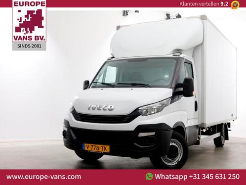 Iveco Daily 35S14 136pk Euro6 Bakwagen met achterdeuren 11-2, Auto's, Bestelauto's, Bedrijf, Te koop, ABS, Achteruitrijcamera