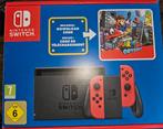 Switch + Super Mario Odyssey, Spelcomputers en Games, Spelcomputers | Nintendo Switch, Ophalen, Zo goed als nieuw, Met 1 controller
